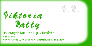 viktoria mally business card